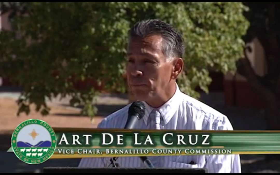 Video: Bernalillo County Receives Lung Champion Award