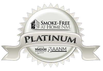 platinum for website Smoke-free, vape-free